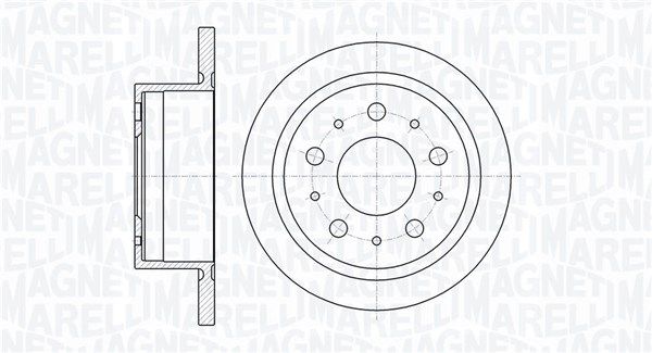 MAGNETI MARELLI Jarrulevy 361302040331